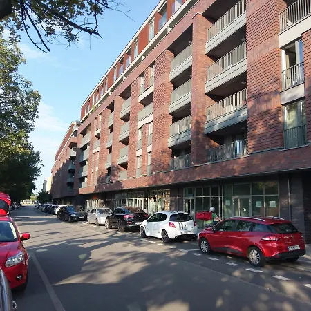 Stylowy Apartament Z Przestronnym Tarasem Apartmán Krakov